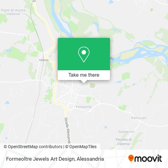 Formeoltre Jewels Art Design map