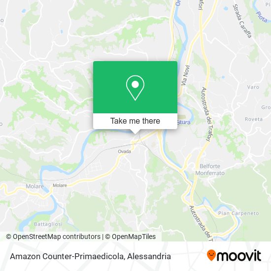 Amazon Counter-Primaedicola map