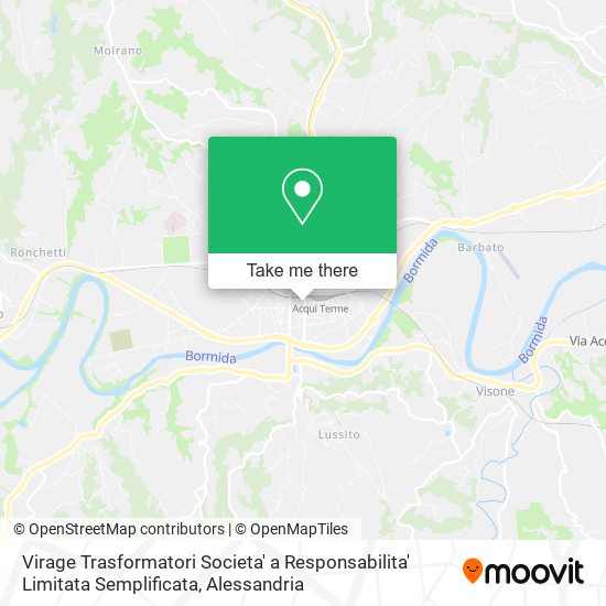 Virage Trasformatori Societa' a Responsabilita' Limitata Semplificata map