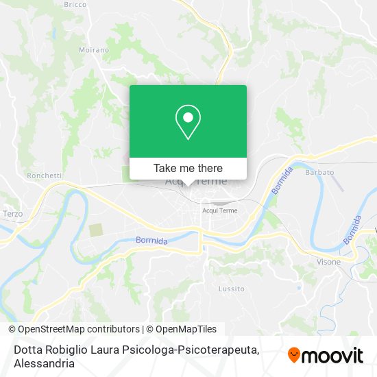 Dotta Robiglio Laura Psicologa-Psicoterapeuta map