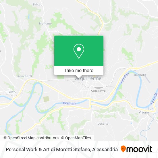 Personal Work & Art di Moretti Stefano map