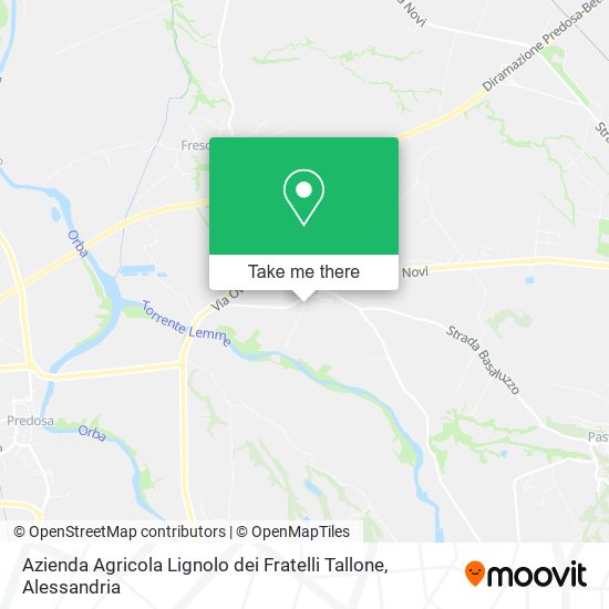 Azienda Agricola Lignolo dei Fratelli Tallone map