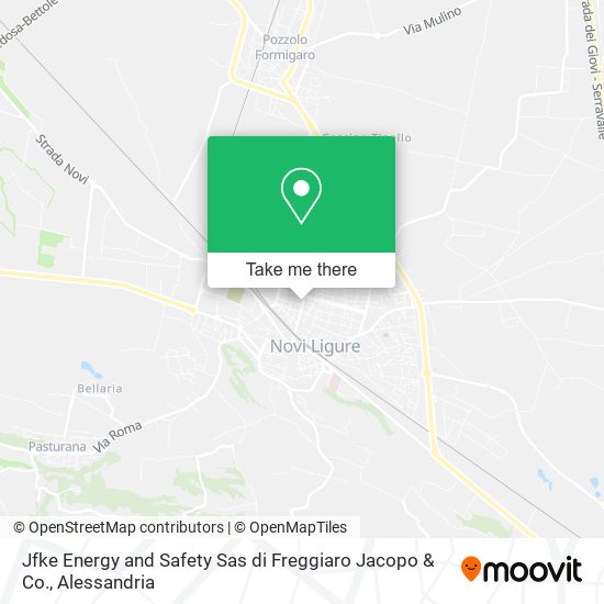 Jfke Energy and Safety Sas di Freggiaro Jacopo & Co. map