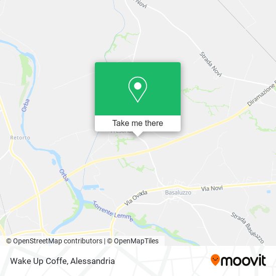 Wake Up Coffe map