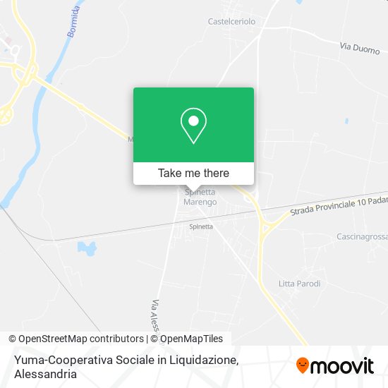 Yuma-Cooperativa Sociale in Liquidazione map