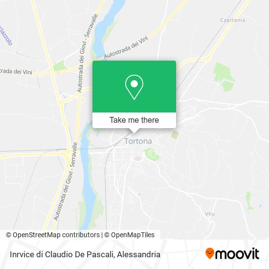 Inrvice di Claudio De Pascali map