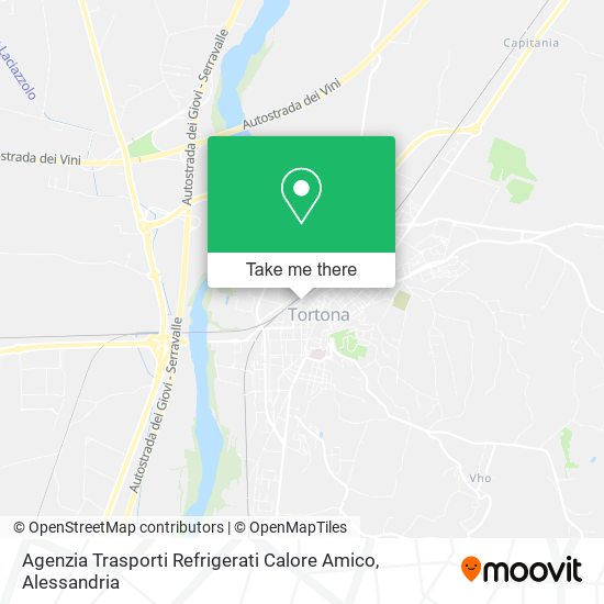 Agenzia Trasporti Refrigerati Calore Amico map