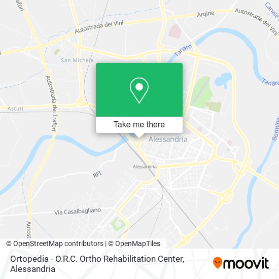 Ortopedia - O.R.C. Ortho Rehabilitation Center map