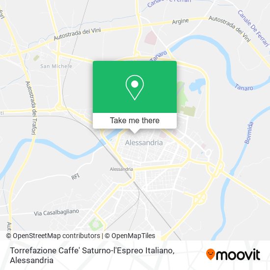 Torrefazione Caffe' Saturno-l'Espreo Italiano map