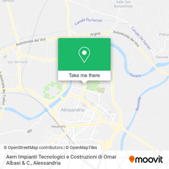 Aem Impianti Tecnologici e Costruzioni di Omar Albasi & C. map