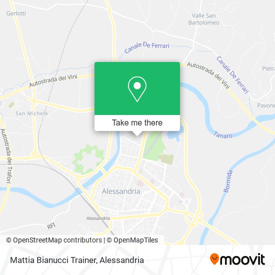 Mattia Bianucci Trainer map