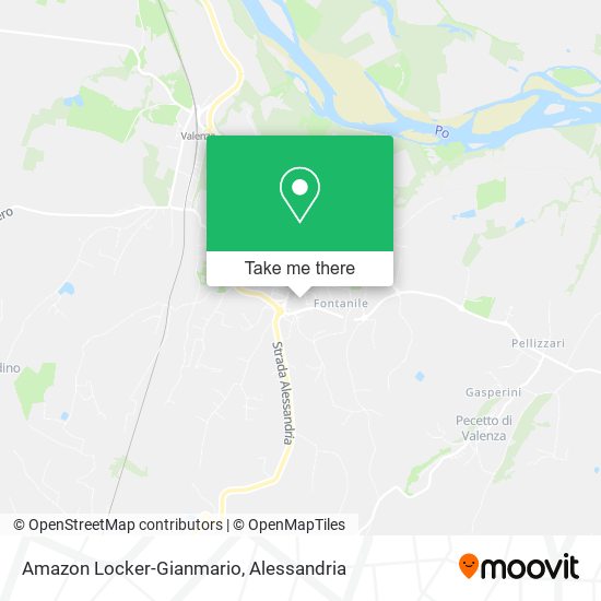 Amazon Locker-Gianmario map