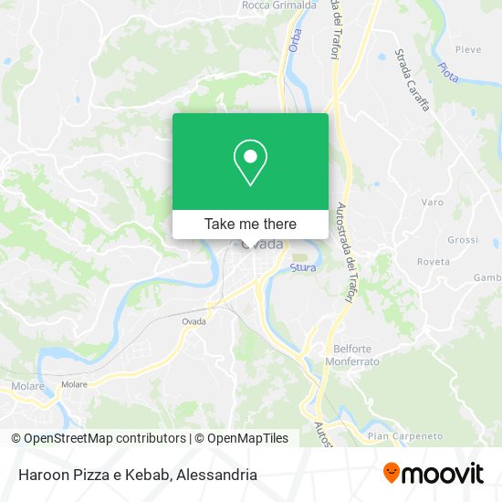 Haroon Pizza e Kebab map