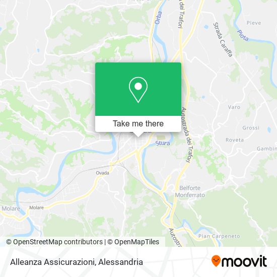Alleanza Assicurazioni map