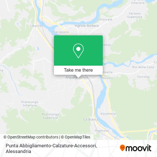 Punta Abbigliamento-Calzature-Accessori map