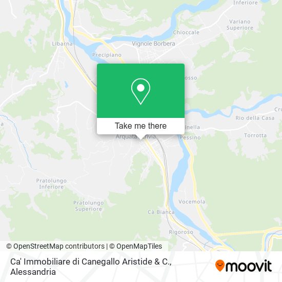Ca' Immobiliare di Canegallo Aristide & C. map