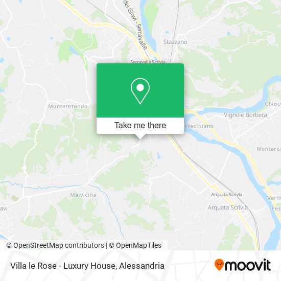Villa le Rose - Luxury House map