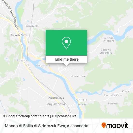 Mondo di Follia di Sidorczuk Ewa map