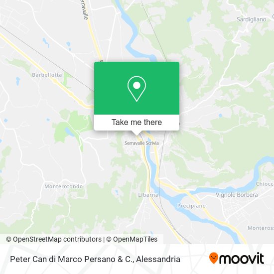 Peter Can di Marco Persano & C. map