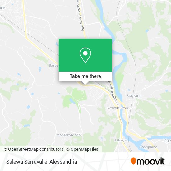 Salewa Serravalle map