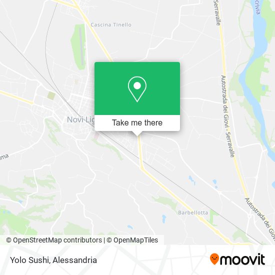 Yolo Sushi map