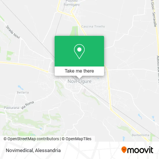 Novimedical map
