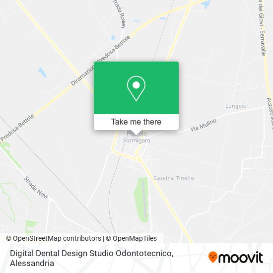 Digital Dental Design Studio Odontotecnico map