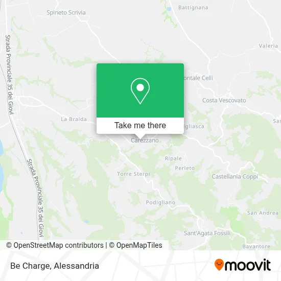 Be Charge map
