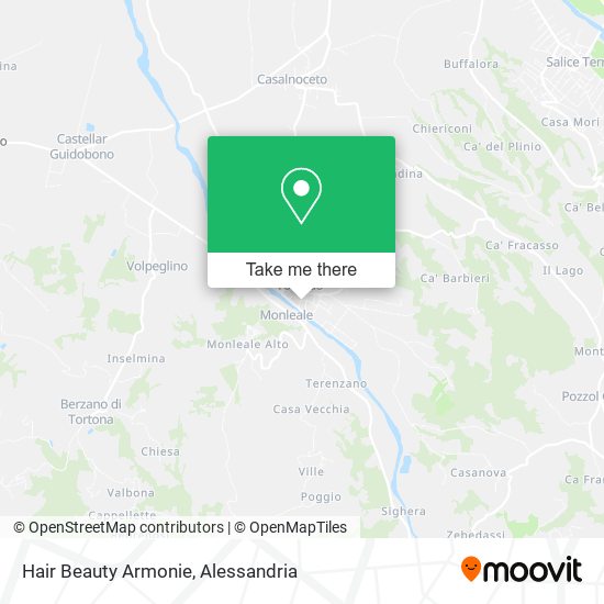 Hair Beauty Armonie map