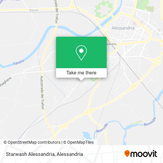 Starwash Alessandria map