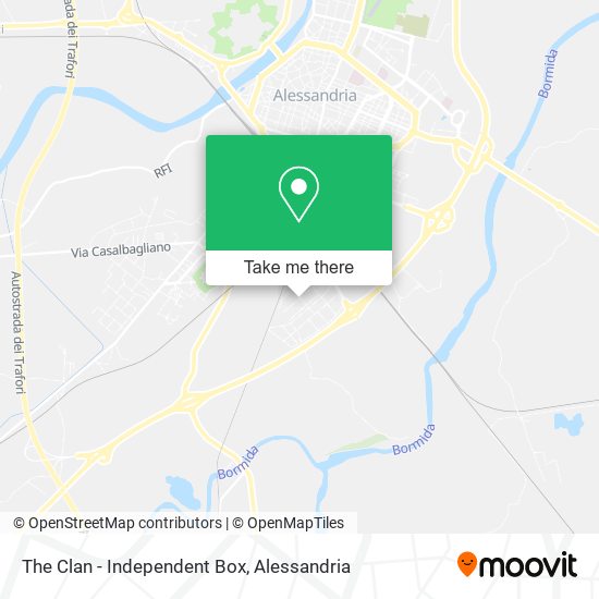 The Clan - Independent Box map