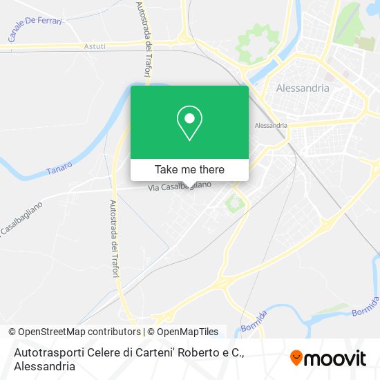 Autotrasporti Celere di Carteni' Roberto e C. map