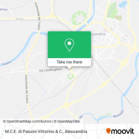 M.C.E. di Passini Vittorino & C. map