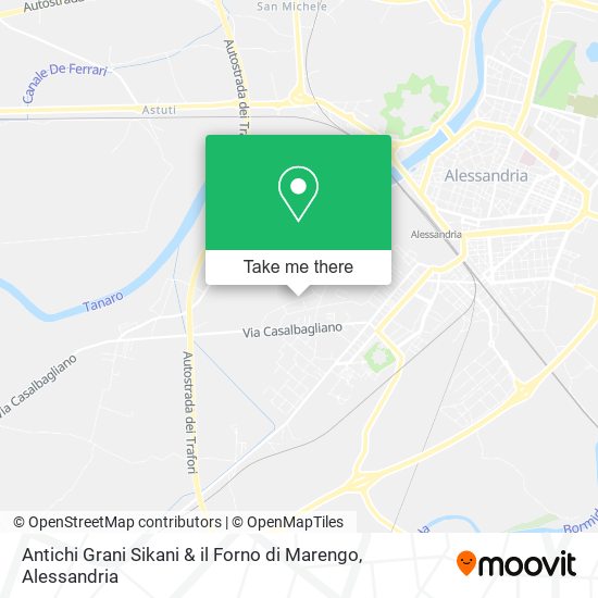 Antichi Grani Sikani & il Forno di Marengo map
