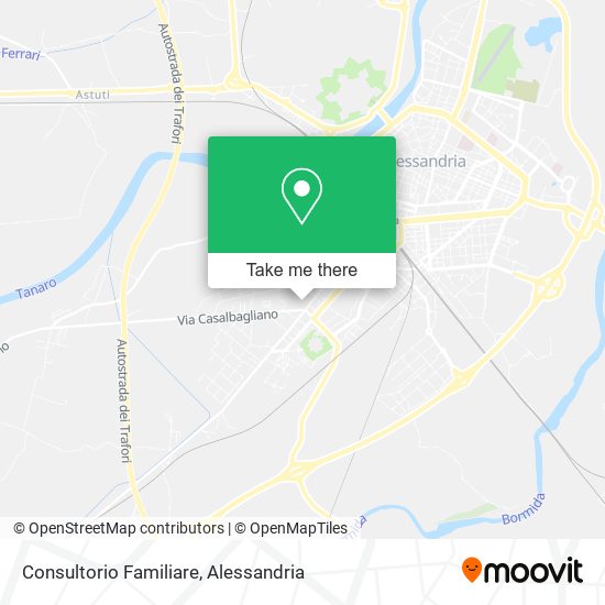 Consultorio Familiare map