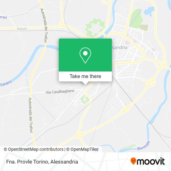 Fna. Provle Torino map