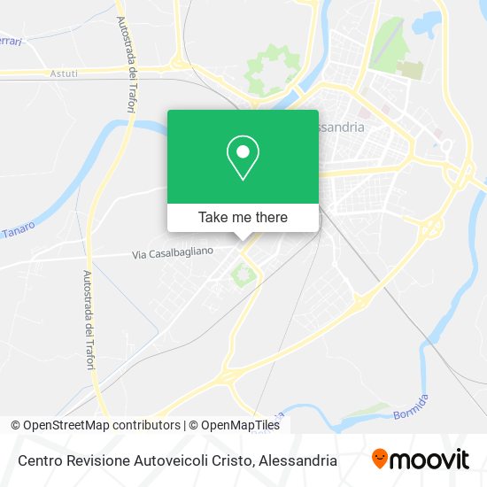 Centro Revisione Autoveicoli Cristo map
