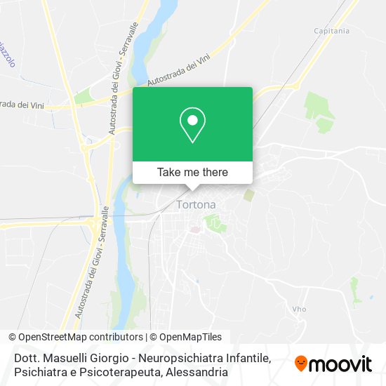 Dott. Masuelli Giorgio - Neuropsichiatra Infantile, Psichiatra e Psicoterapeuta map