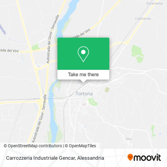 Carrozzeria Industriale Gencar map