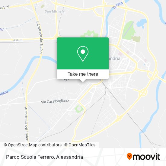 Parco Scuola Ferrero map