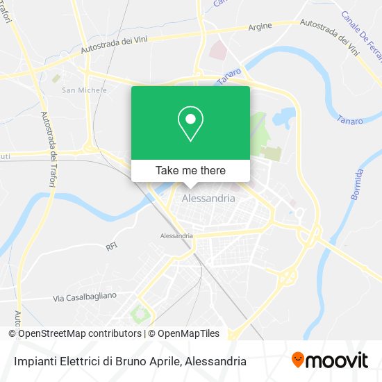 Impianti Elettrici di Bruno Aprile map