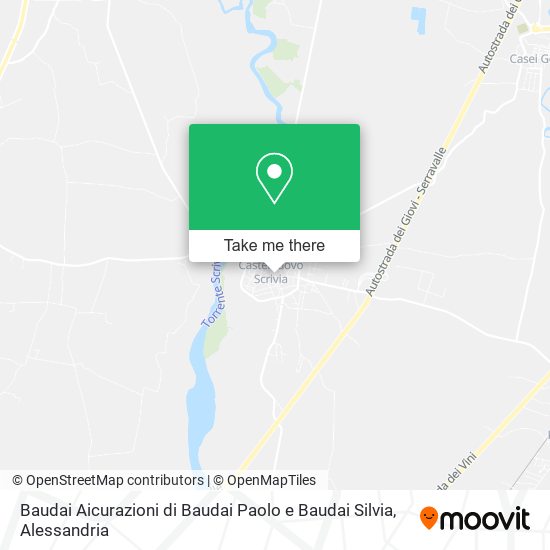 Baudai Aicurazioni di Baudai Paolo e Baudai Silvia map