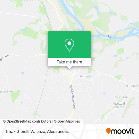 Tmax Gioielli Valenza map