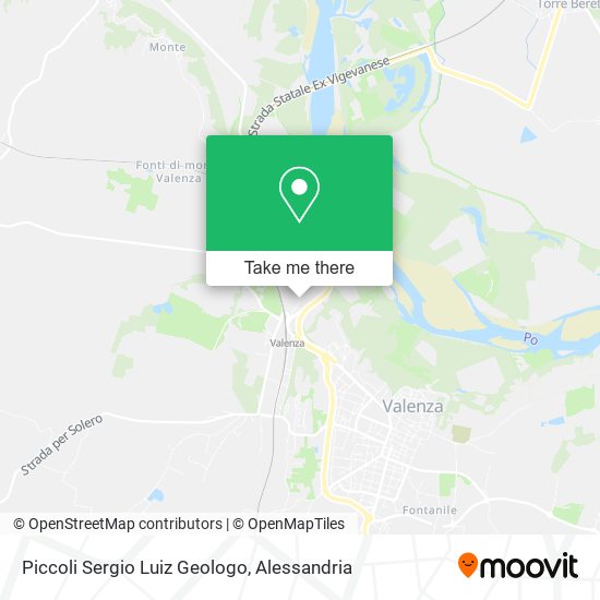 Piccoli Sergio Luiz Geologo map