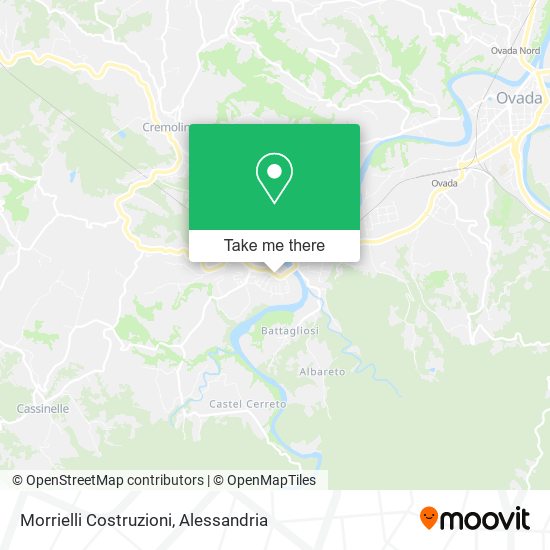 Morrielli Costruzioni map