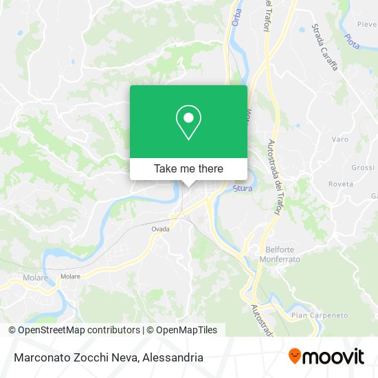 Marconato Zocchi Neva map