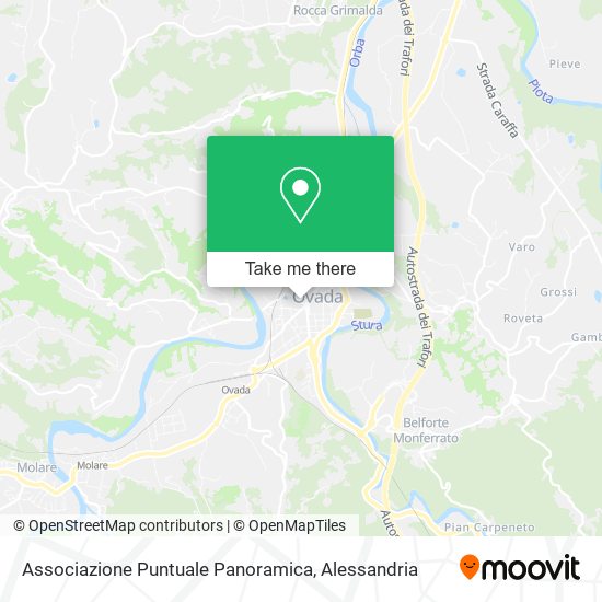 Associazione Puntuale Panoramica map