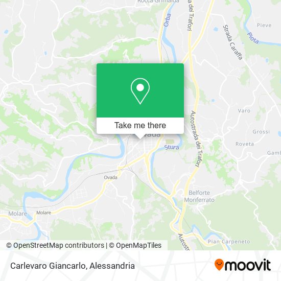 Carlevaro Giancarlo map