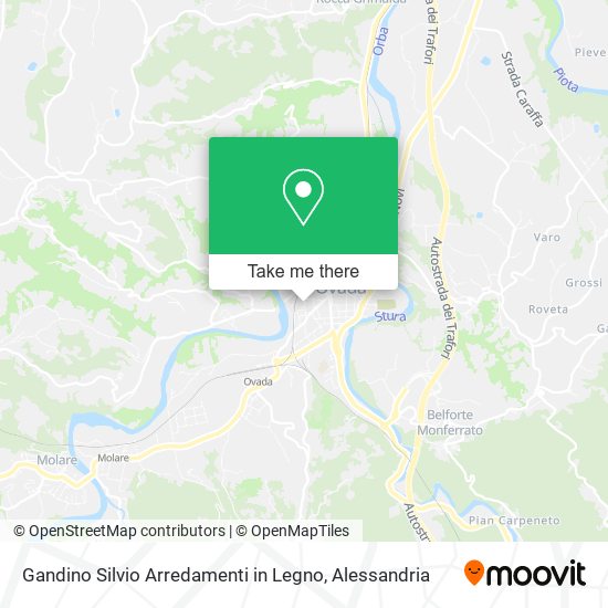 Gandino Silvio Arredamenti in Legno map