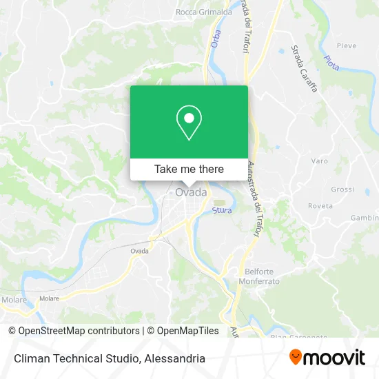 Climan Technical Studio map